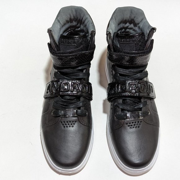 AH By Android Homme Propulsion Hi Eva Mens Black Shoes Luxury Trainers AHB10004 - Picture 3 of 13